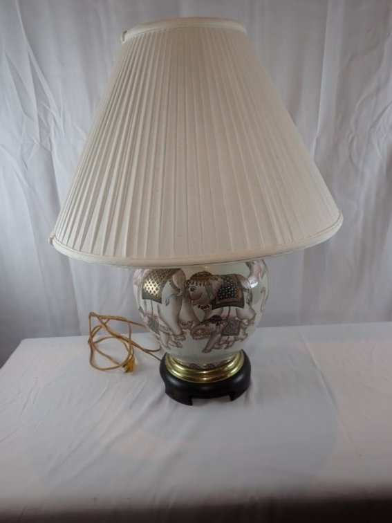 Ornate Asian Inspired Lamp