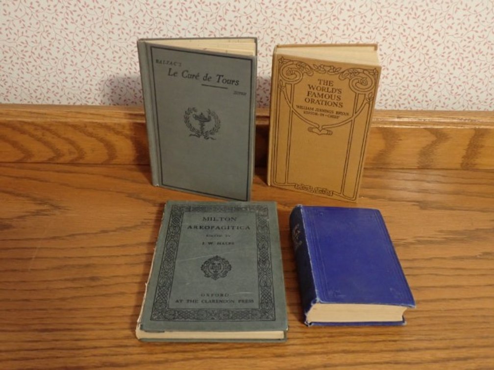 Antique Vintage Books