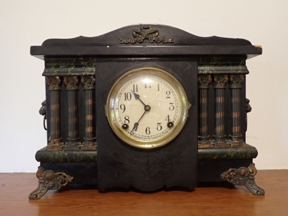 Antique Sessions Mantel Clock