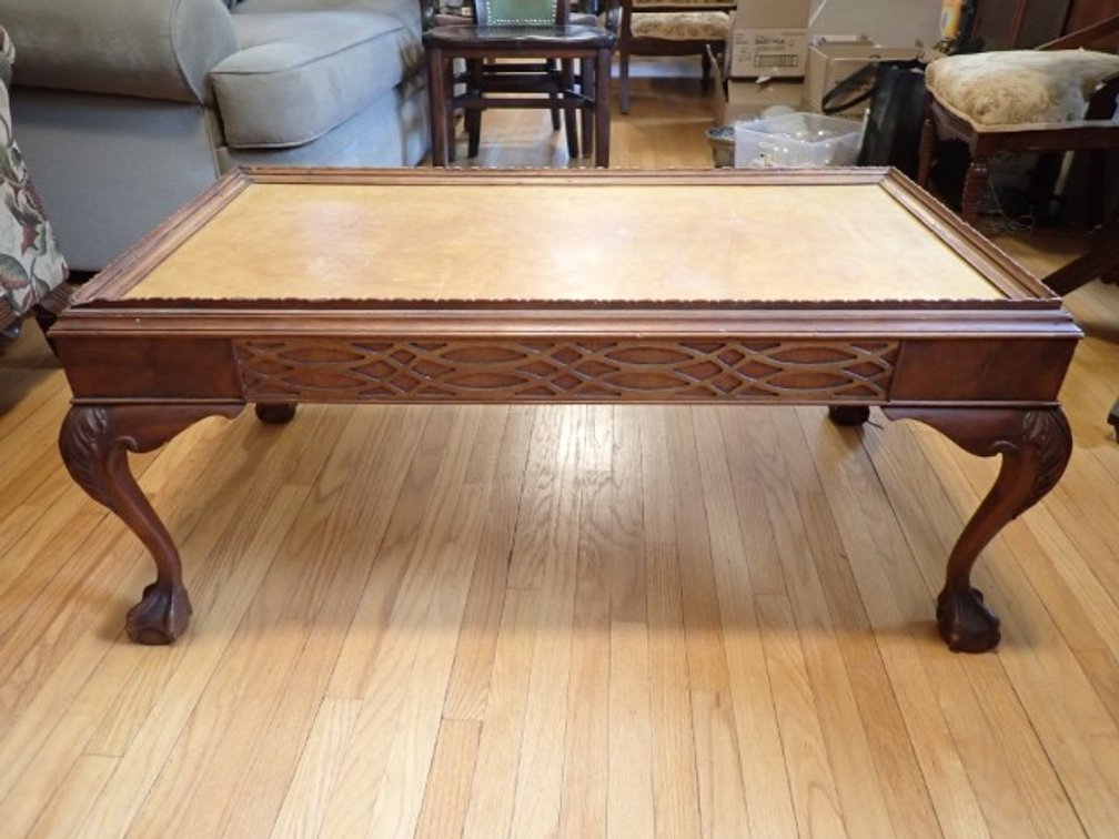 Vintage Wooden Coffee Table