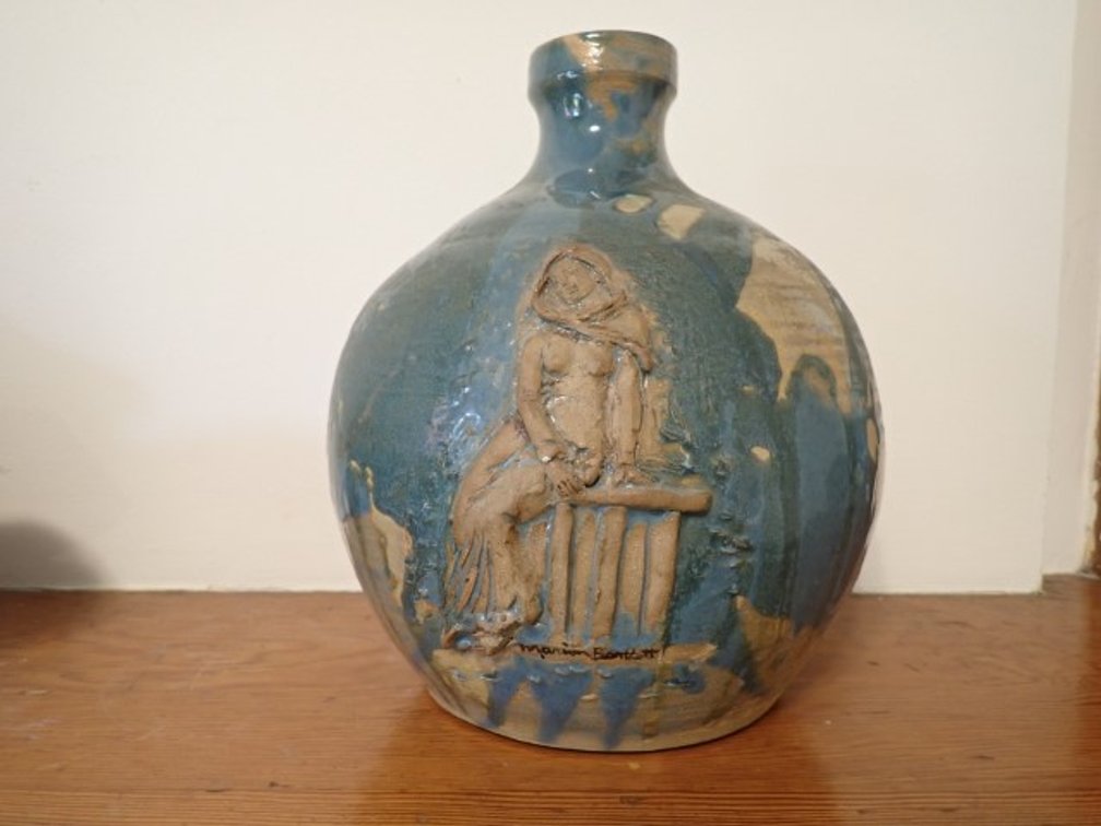 Handcrafted Stoneware Jug