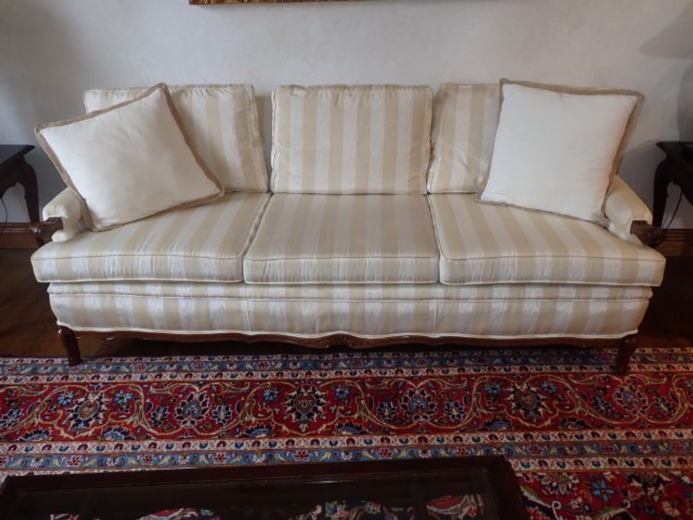 Mid-Century Pillow-Back Couch