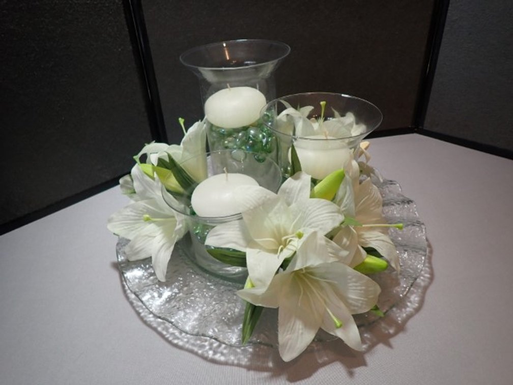 Green Table Decor