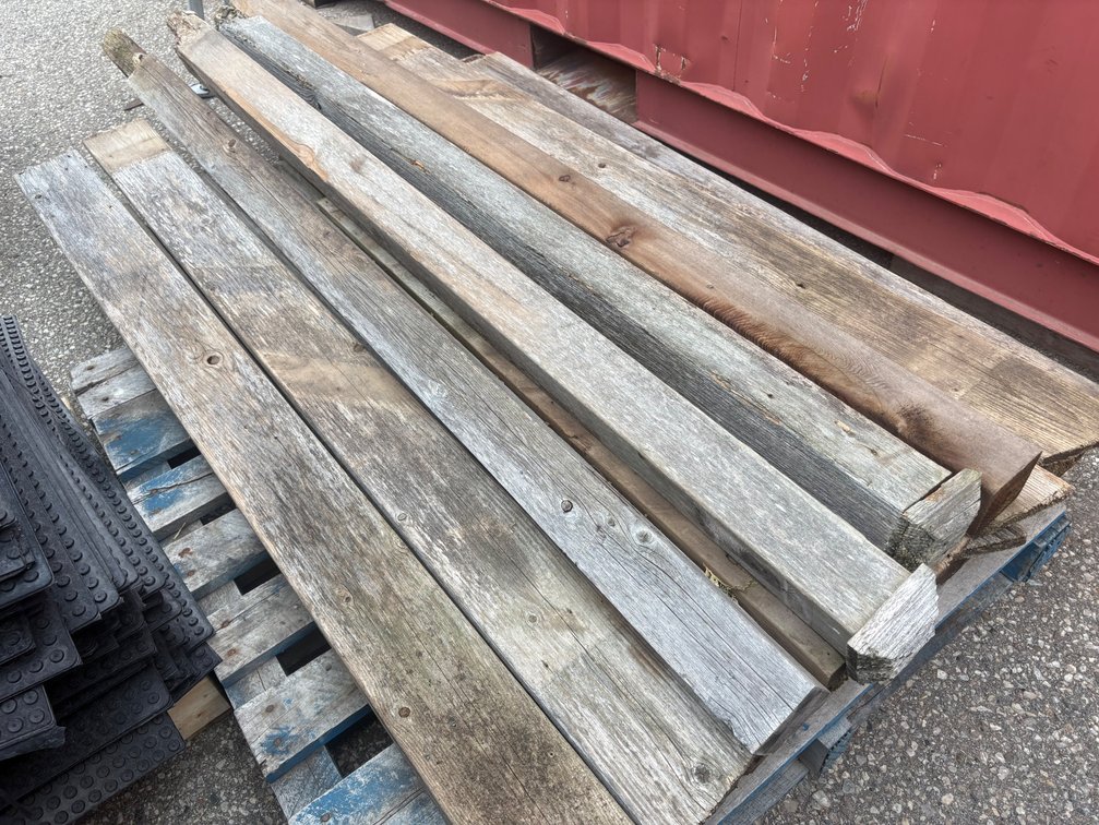Used fencing boards