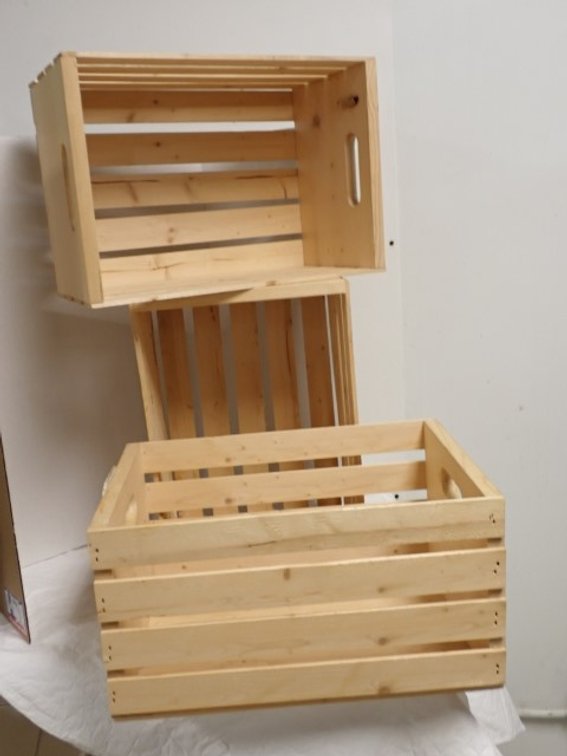 Pine Wood Crates