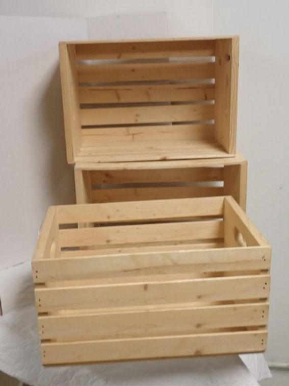 Pine Wood Crates
