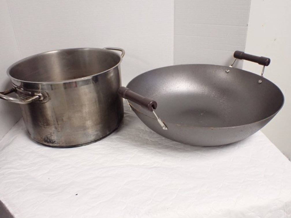 Commercial Grade Stock Pot & Wok