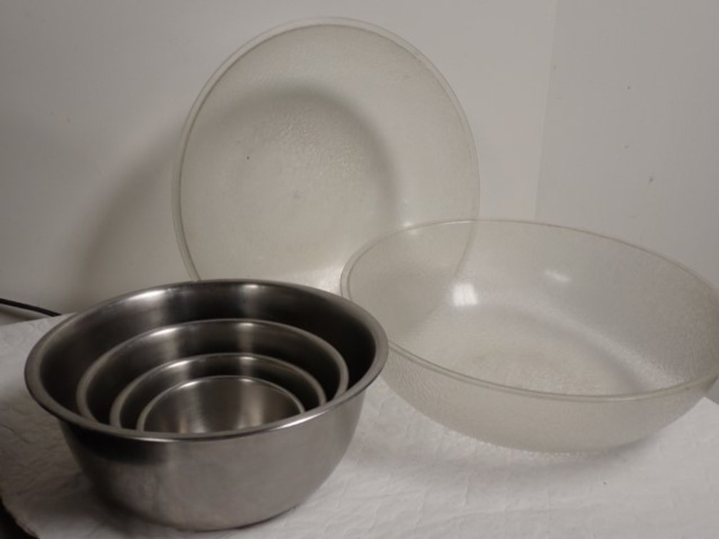 Stainless Steel Mixing Bowls +