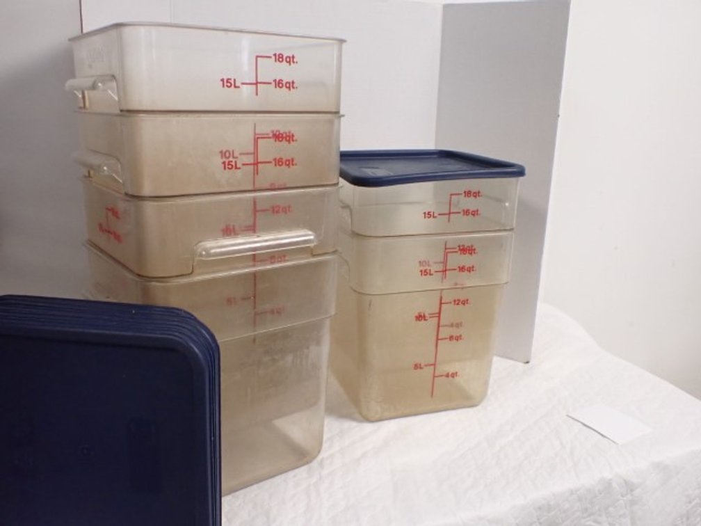 Cambro Food Storage Containers With Lids