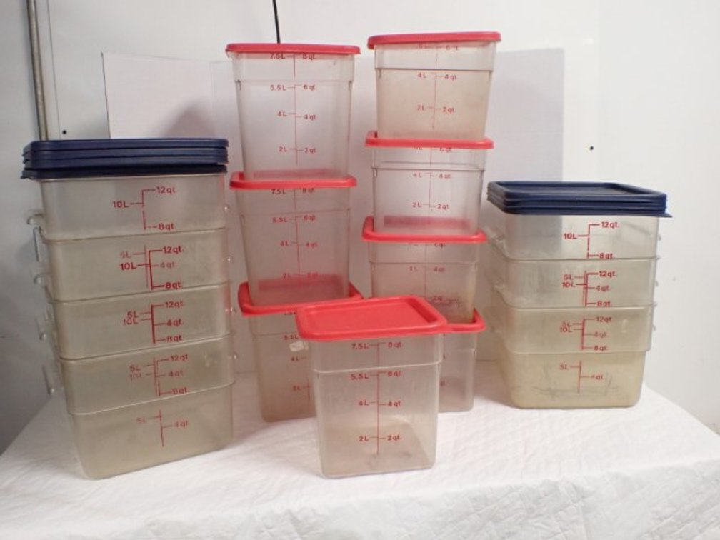 Cambro Food Storage Containers With Lids