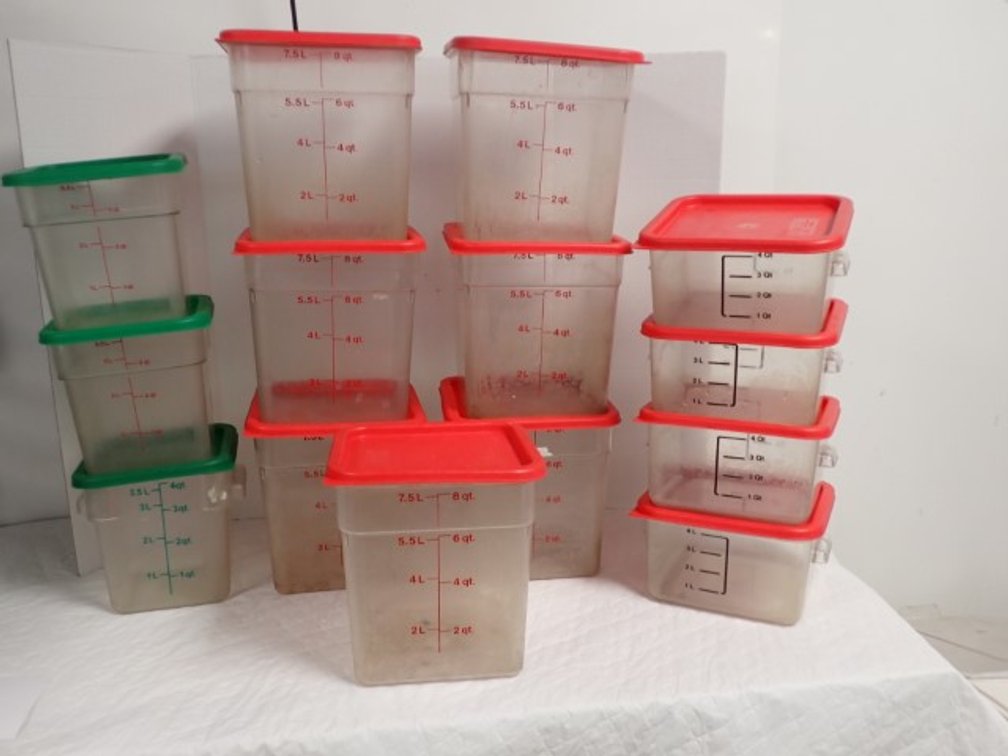 Cambro Food Storage Containers With Lids