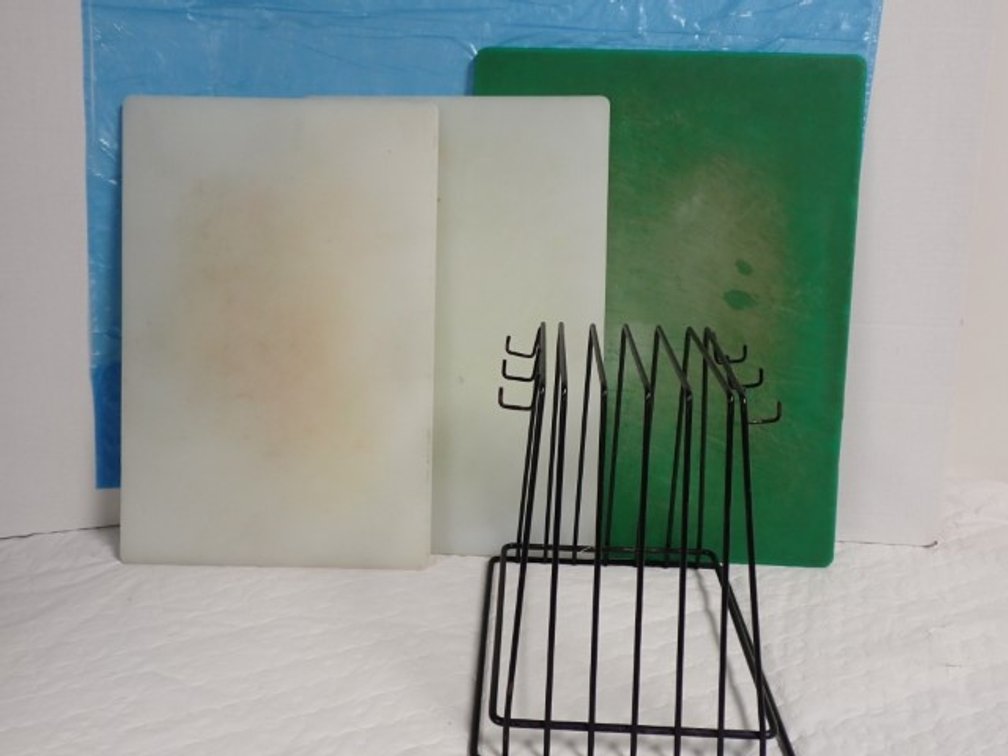 Plastic NFS Cutting Boards & Organizer