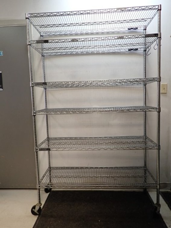 Commercial-Grade Steel Wire Shelving