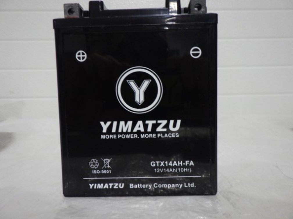 Yimatzu 12v Powersport Battery GTX14AH