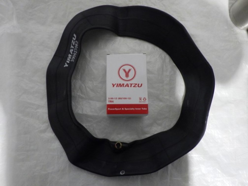 Pair of Inner Tubes Yimatzu 3.00-12 (80/100-12)
