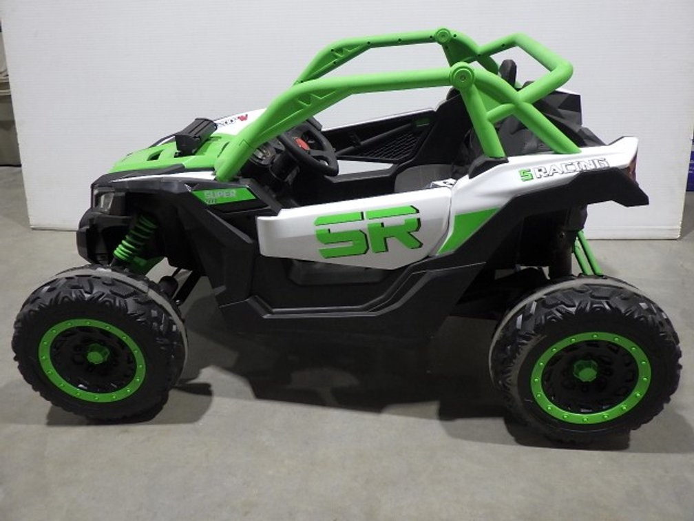Battery Operated Child's Car comes with charger batteries and remote control for parental control