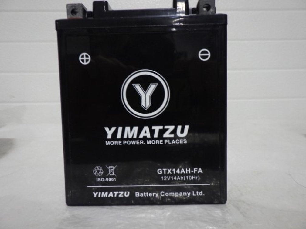 Yimatzu 12v Powersport Battery GTX14AH
