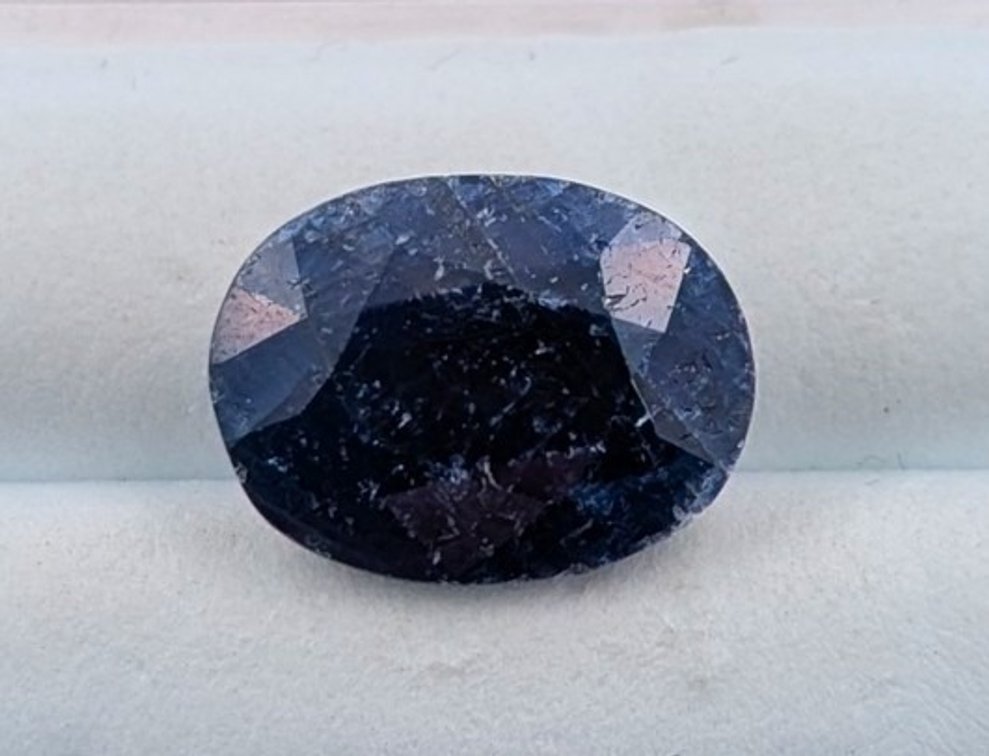 4.25 ct Certified Midnight Blue Sapphire gemstone Pair