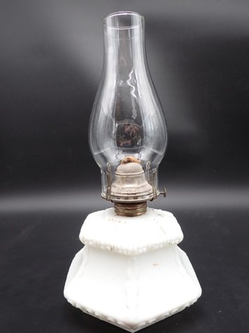 Image for Six Sided Milk Glass