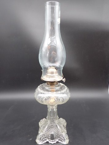 Image for EAPG Lamp with Princess Feather