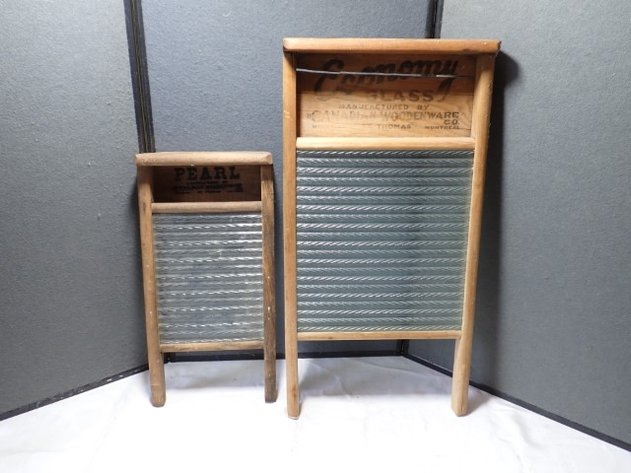 Image for Pair of Vintage Washboards