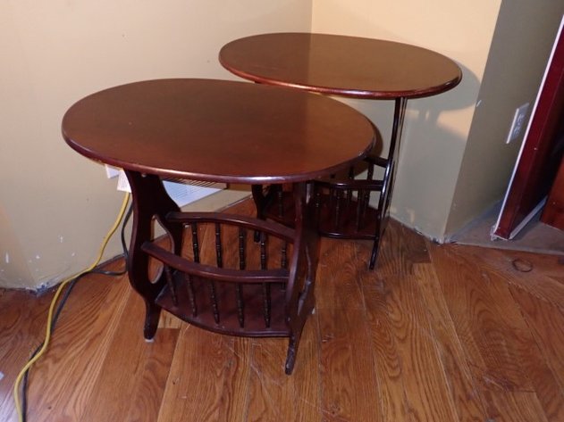 Image for Pair of Magazine Holder End Tables