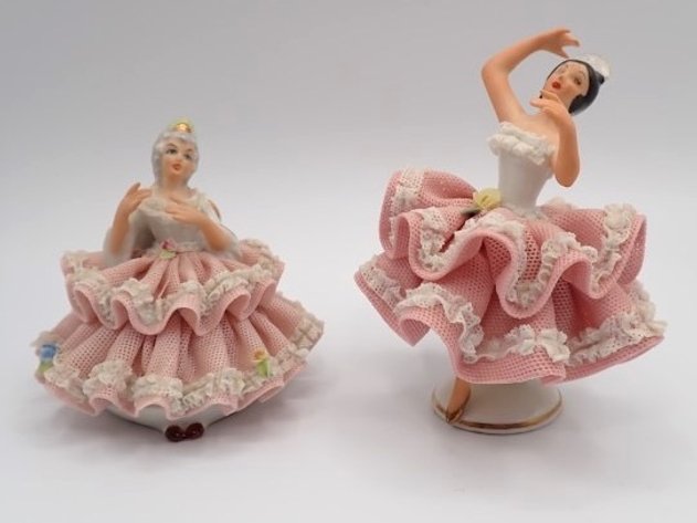 Image for Dresden Lace Figurines