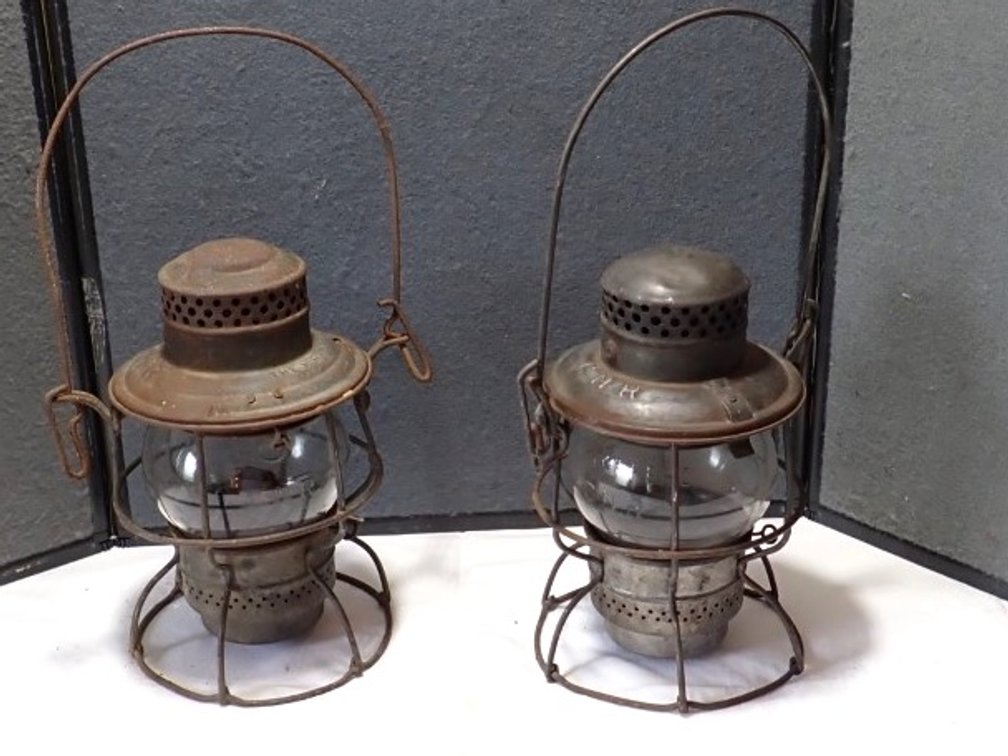 Two CNR Lanterns