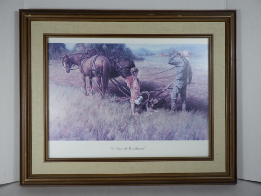 Framed Signed & Numbered Print