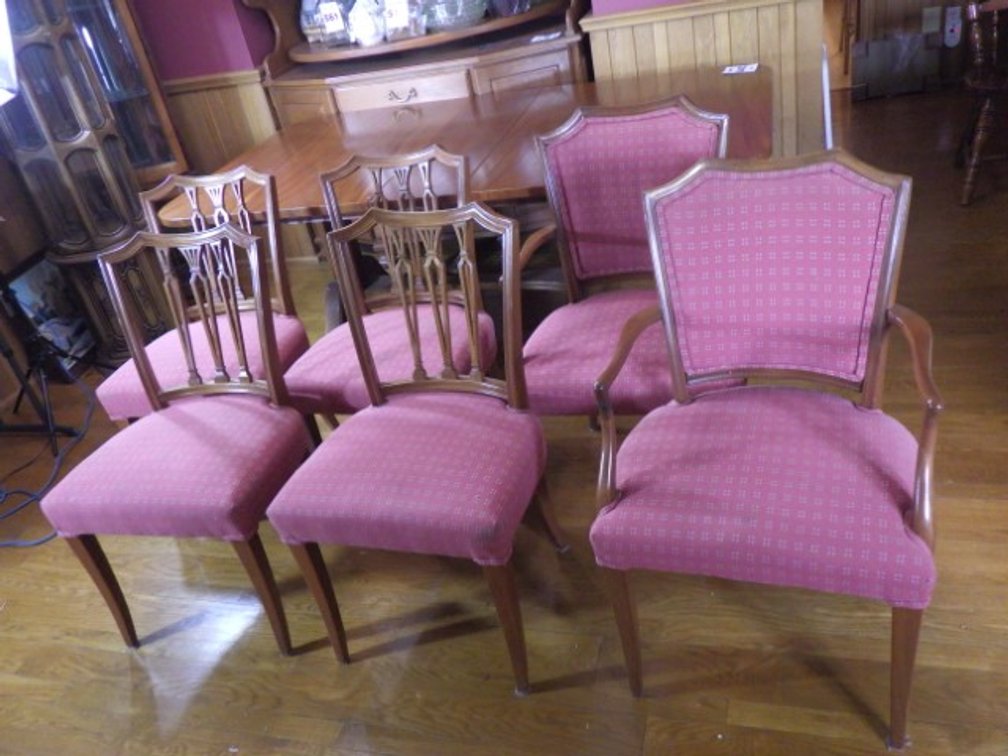 French Empire Style Dining Chairs