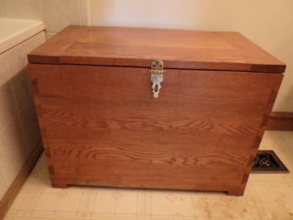 Wooden Storage Chest
