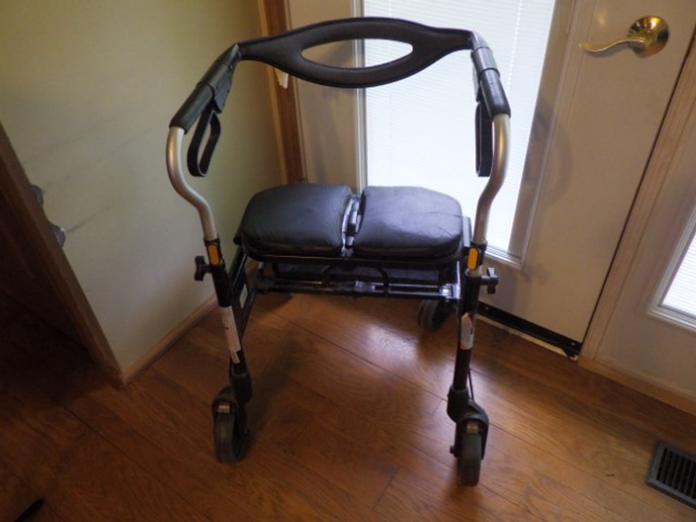 4-Wheel Rollator Walker