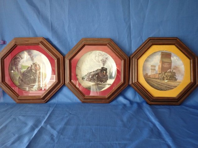 Image for Trains of The Great West Collector Plates