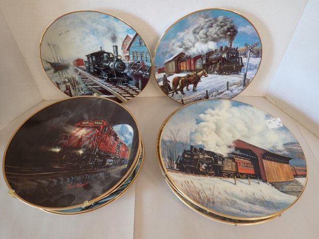 Image for Steam Train Related Collector Plates