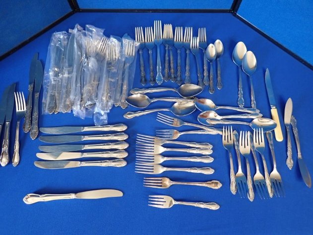 Image for Vintage National Stainless Flatware