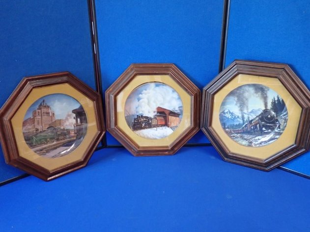 Image for Steam Train Collector Plates