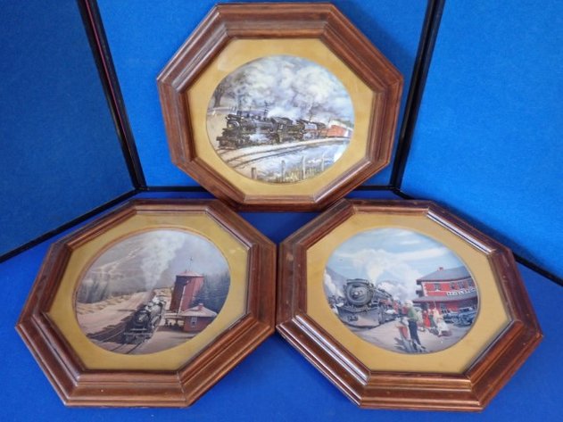 Image for Steam Train Collector Plates