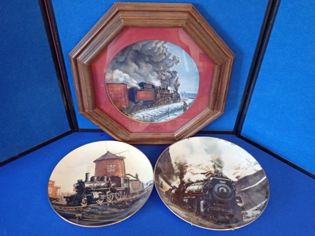 Image for Steam Train Collector Plates