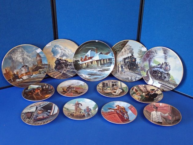 Image for Steam Train Collector Plates