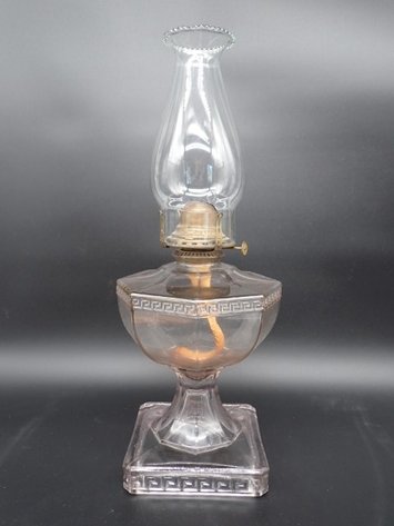 Image for EAPG Greek Key Lamp
