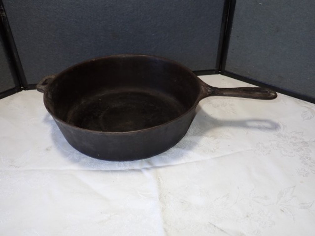 Deep Cast Iron Skillet