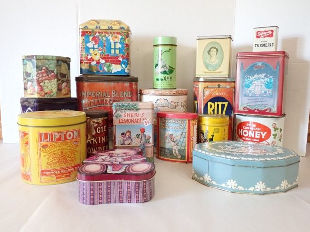Image for Collectible Advertising Tins
