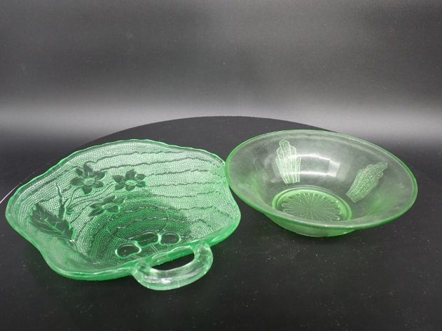 Image for Green Depression Glass