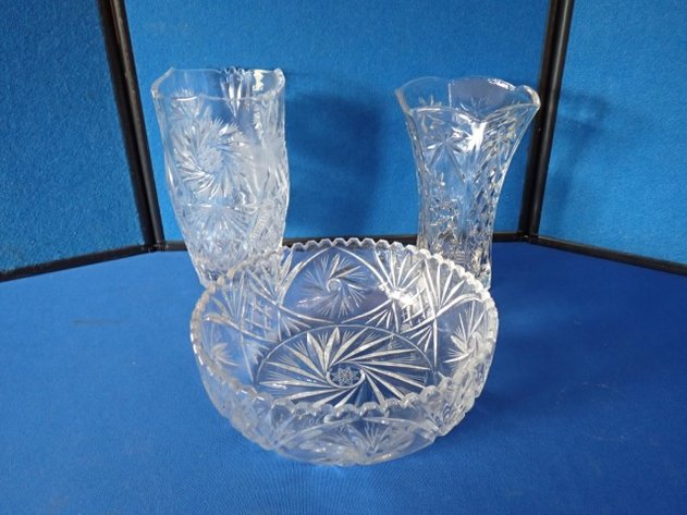 Image for Crystal Vases & Serving Bowl