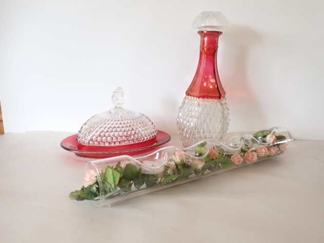 Image for Indiana Glass Ruby Red Flash Tableware