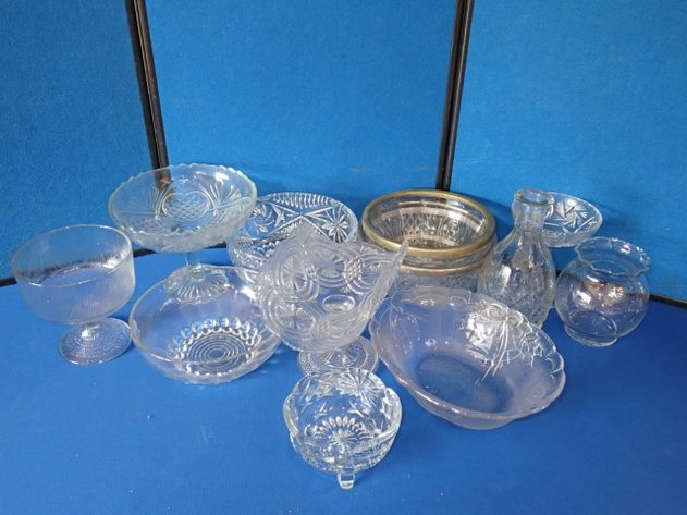 Image for Crystal & Pressed Glass Bowls