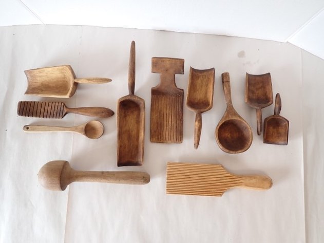 Image for Primitive Hand-Carved Kitchen Tools