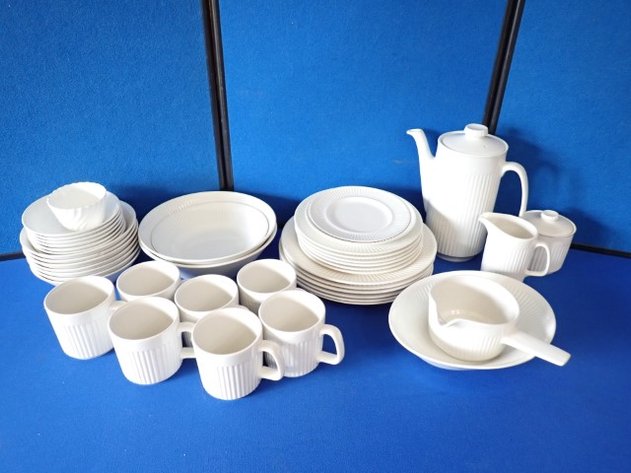 Image for Johnson Brothers White Dining Ware Set