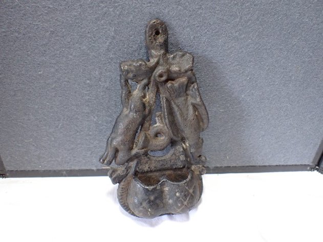 Image for Cast Iron Match Safe/Holder