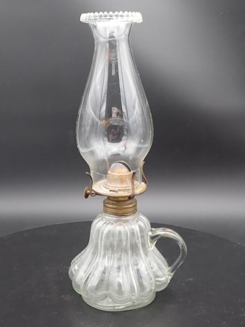 Image for Pear Shaped Ribbed Finger Lamp